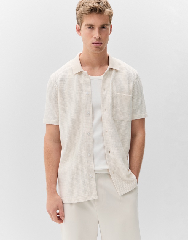 UNISON - Cove Textured Button Thru