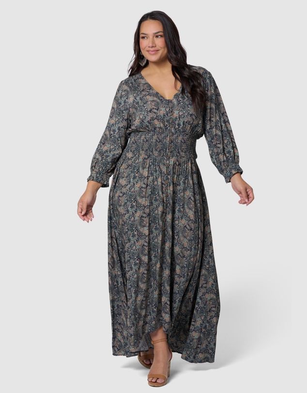 The Poetic Gypsy - Brown Sugar Maxi Dress