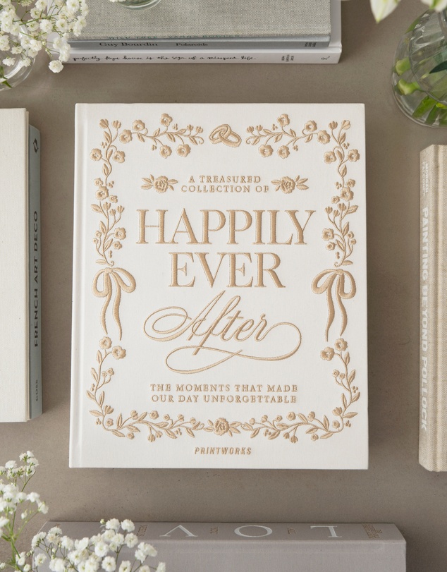 Printworks - Printworks Embroidered Photo Album-Happily Ever After