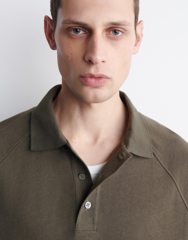 COS - Relaxed Cotton-Linen Polo Shirt