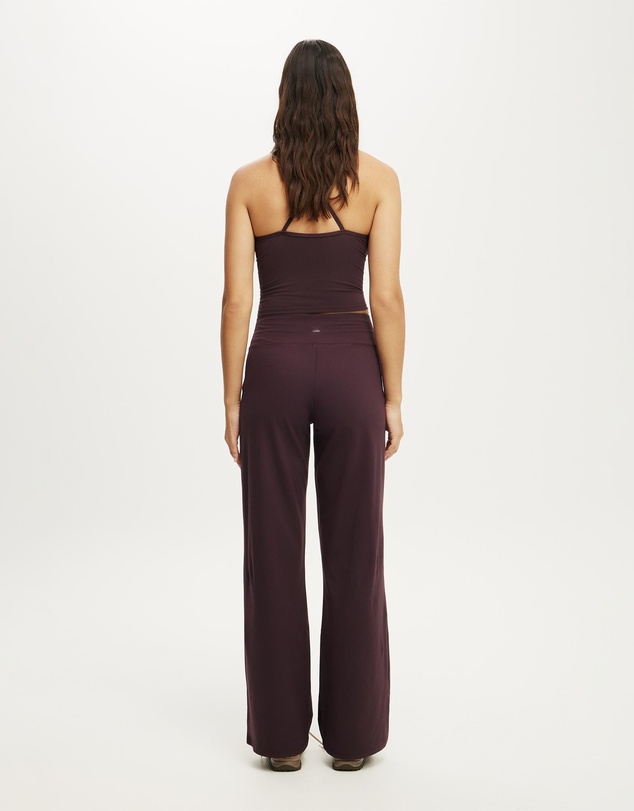 Cotton On Body Active - Ultra Soft Tie Front Wide Leg Pant