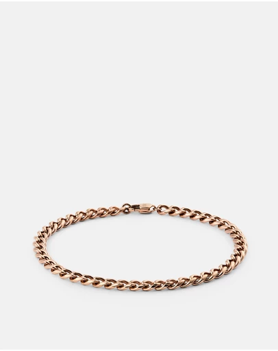 Daniel Wellington - Ellipse 4mm Cuban Chain Bracelet