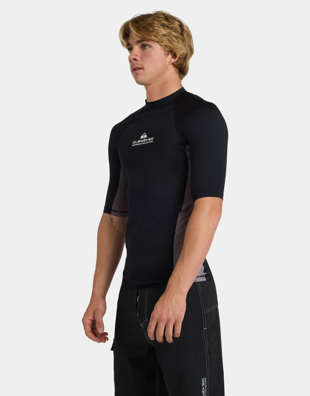 Quiksilver - Mens UV+ Short Sleeve Rashguard
