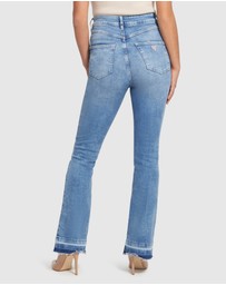 GUESS - Pop 70's High-Rise Flared Jeans