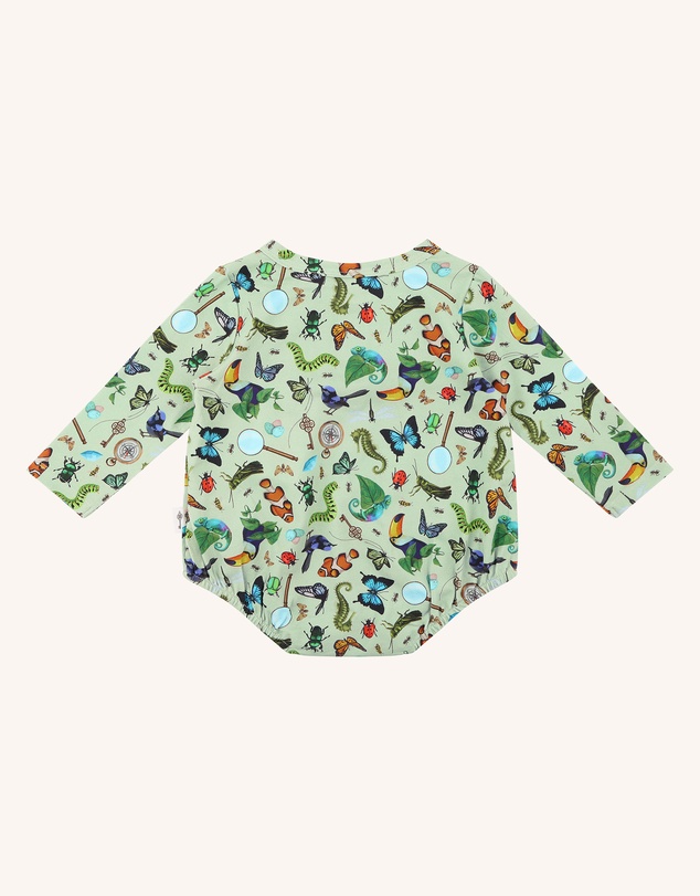 Fleur Harris - 'Beautiful World' Drift Bodysuit in Basil
