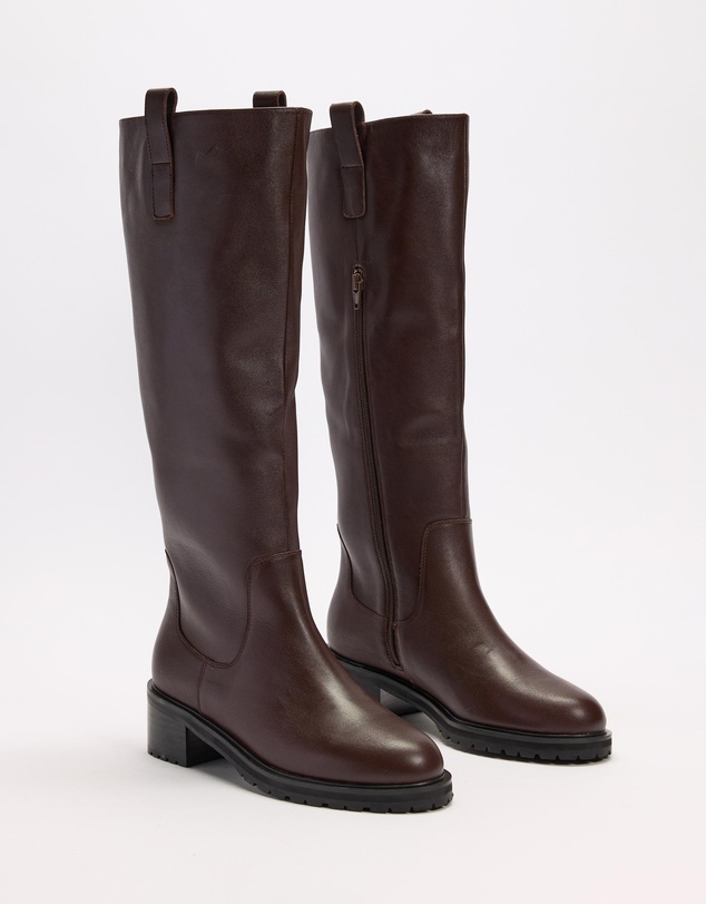 AERE - Leather Knee Boots