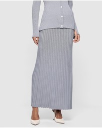 Staple the Label - Vera Rib Knit Midi Skirt