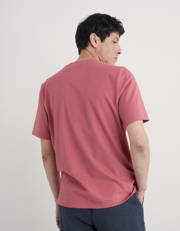 Seasalt - Seasalt Cornwall Pink Merthen Organic Cotton T-Shirt