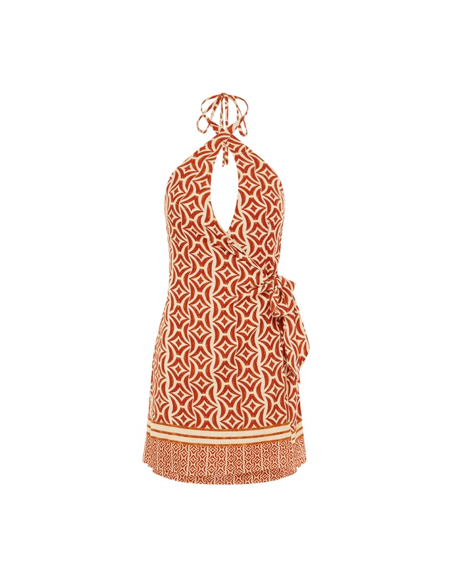 Seven Wonders - Alara Halter Mini Dress