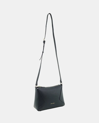 Pierre Cardin - Pierre Cardin Genuine Leather Soft Pebbled Crossbody Bag