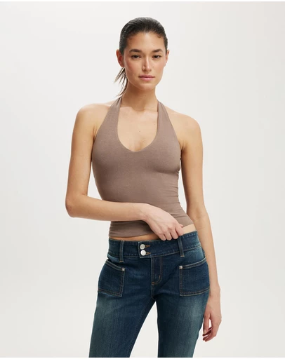Cotton On - All Day V Neck Halter