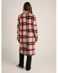 Fate + Becker - Harlow Check Longline Coat