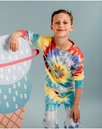 Rock Your Kid - Cosmic Powers Tie Dye T-Shirt