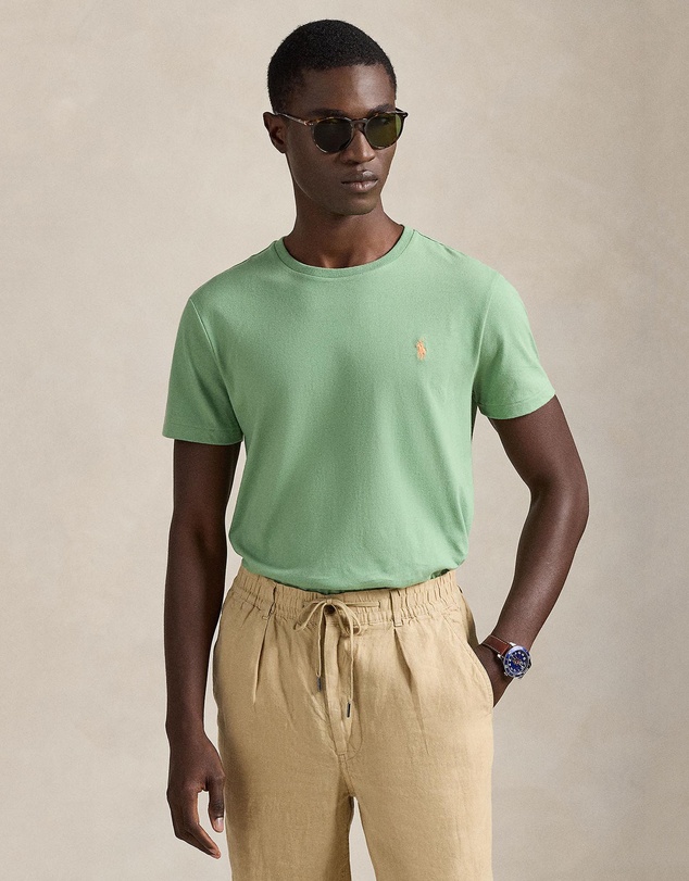 Polo Ralph Lauren - Custom Slim Fit Jersey Crewneck T-Shirt