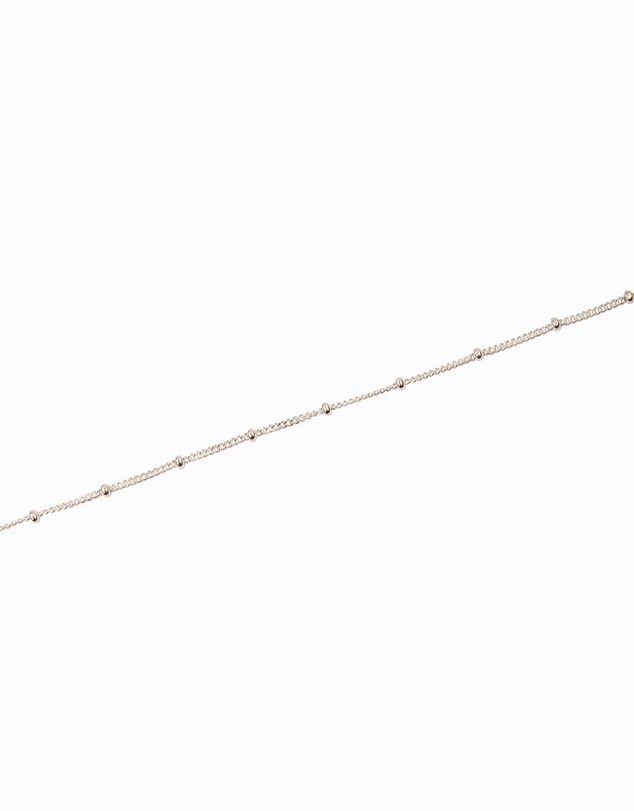 Lovisa - Sterling Silver Bead Chain Anklet