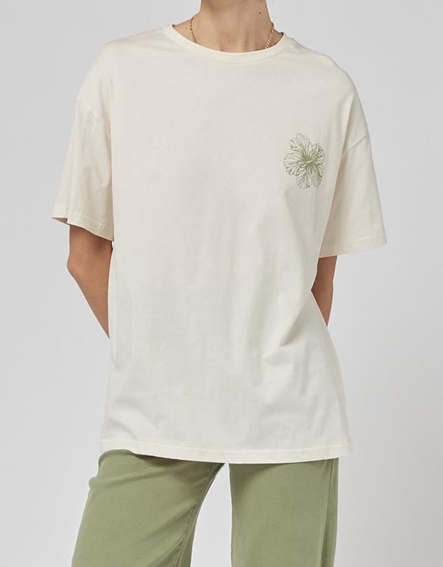 DRICOPER DENIM - Amy Cream FL Printed Tee