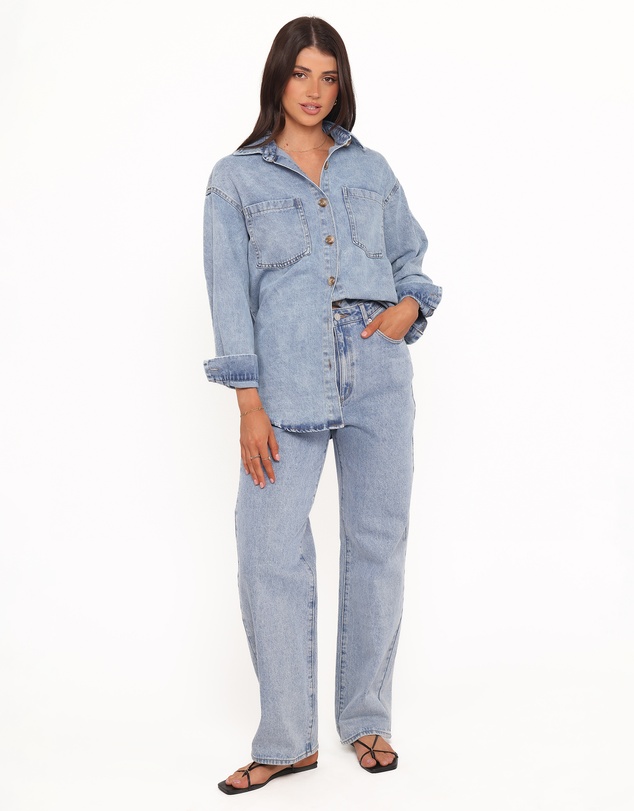 Petal & Pup - Anicia Denim Shirt - Light