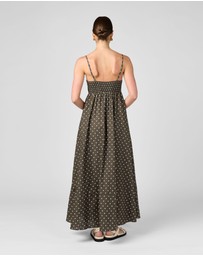 MVN - Polka Dot Maxi Dress