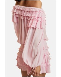 Cynthia Rowley - Ruffle Pleated Micro Skirt