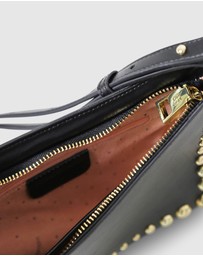 Belle & Bloom - Girls Like Us Studded Leather Shoulder Bag
