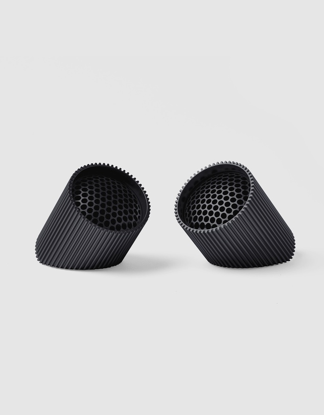 Lexon - Lexon Ray Set Of Magnetic Bluetooth Speakers - Black