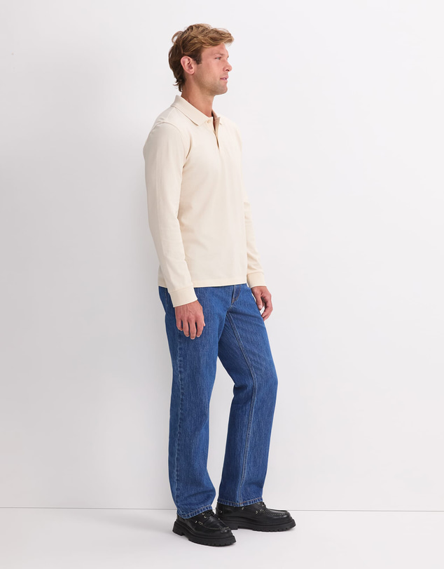 Sportscraft - Long Sleeve Sc Pique Polo