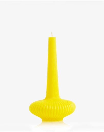 XRJ Celebrations - Vertex Candle Neon Yellow