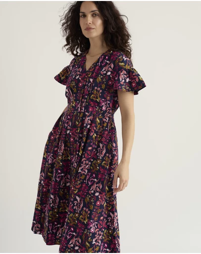Seasalt - Kerthen Woods Poplin Midi Dress