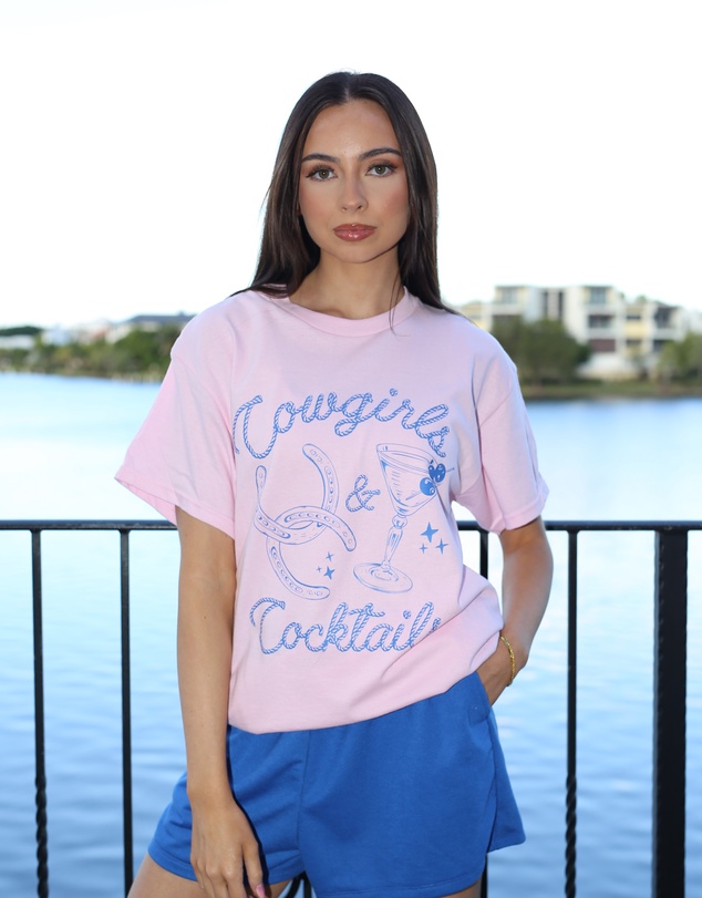 Vacancy Co - Cowgirls & Cocktails Tee