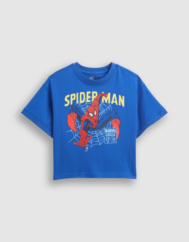 GAP - Marvel SS Boxy Graphic Tee - Babies-Kids