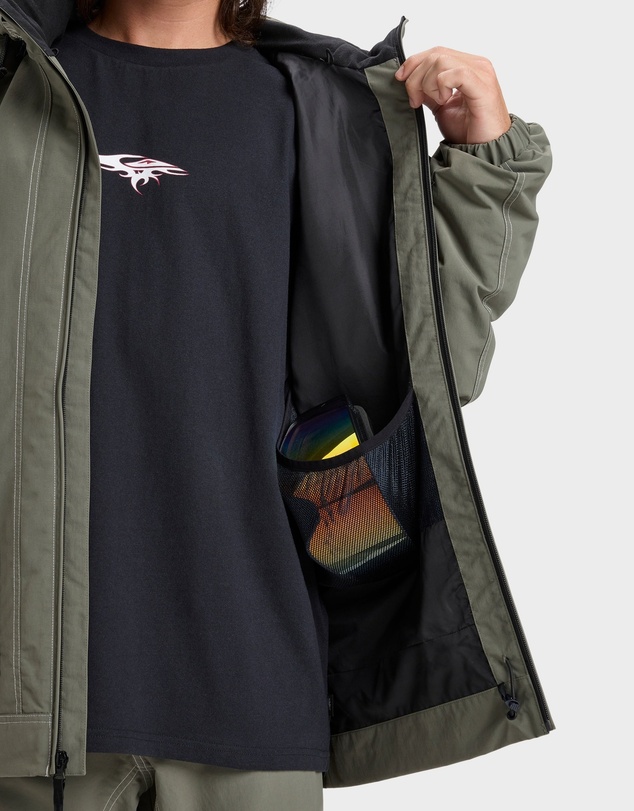 Quiksilver - Mens Live Wire Snow Jacket
