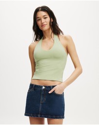Cotton On - Micro Low Denim Skirt