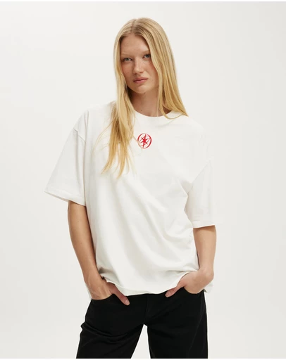 Cotton On - The Lcn Music Boxy Graphic Tee