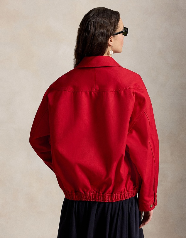 Polo Ralph Lauren - Oversized Cotton Windbreaker - The ICONIC Exclusive