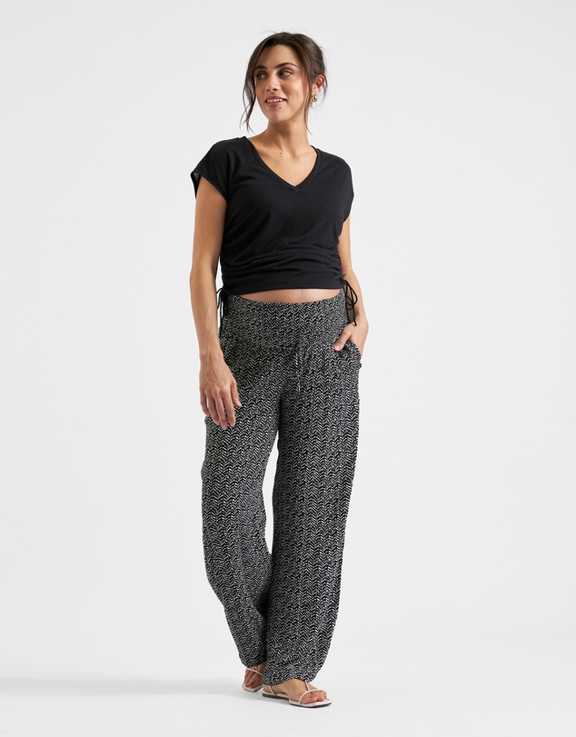 Ripe Maternity - Ziggy Ruched Tee