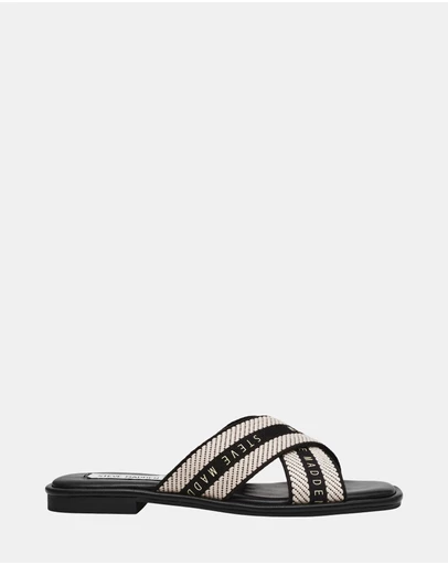 Steve Madden - Arrows Black Sandals