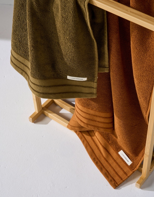 Linen House - Marley Olive Towel Collection