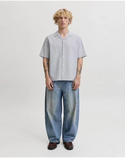 Jack & Jones - Jornorrebro Stripe SS Shirt