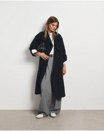 Country Road - Oversized Wrap Coat