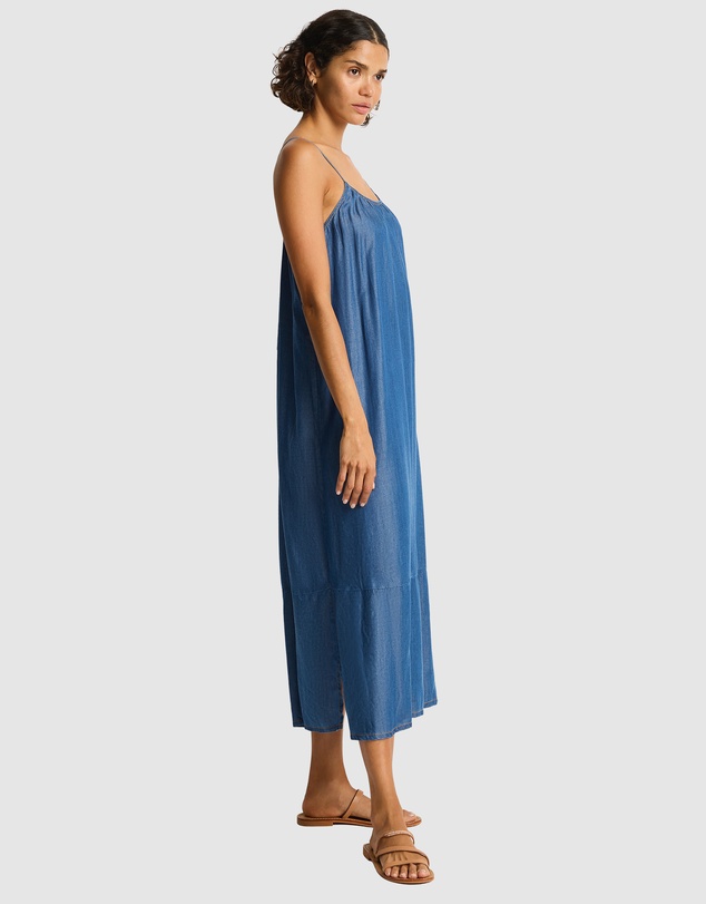 Sea Level Australia - Denim Surf Tie Back Sundress