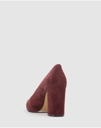 Edward Meller - BRYNLEY85 Block Heel Pointed Pump