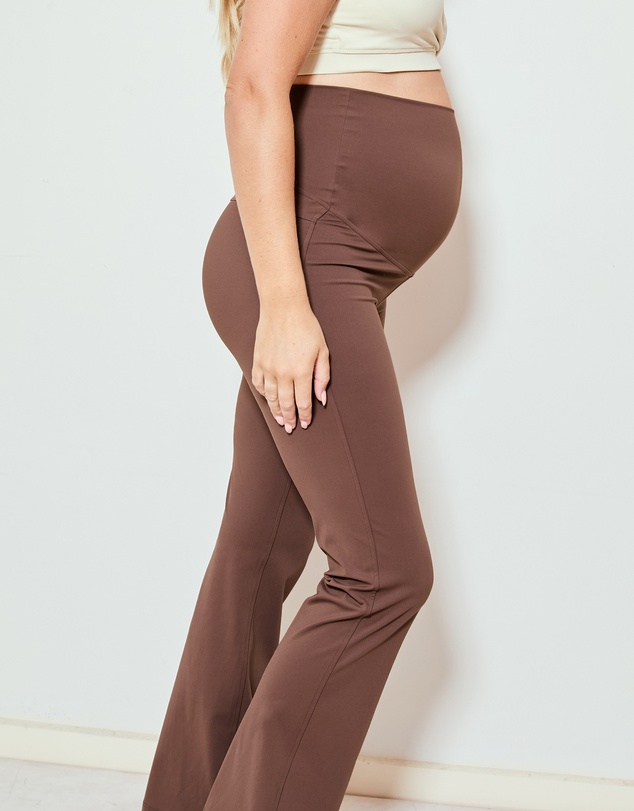 Soon Maternity - Straight Flare Overbelly Leggings