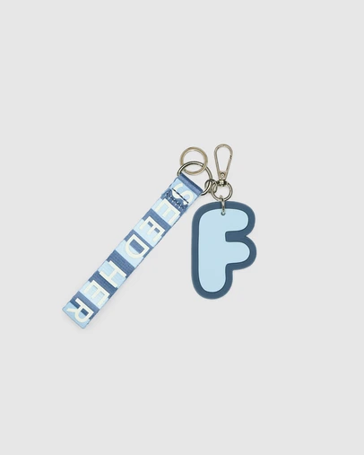 Seed Heritage - Stripe Strap Initial Keyring
