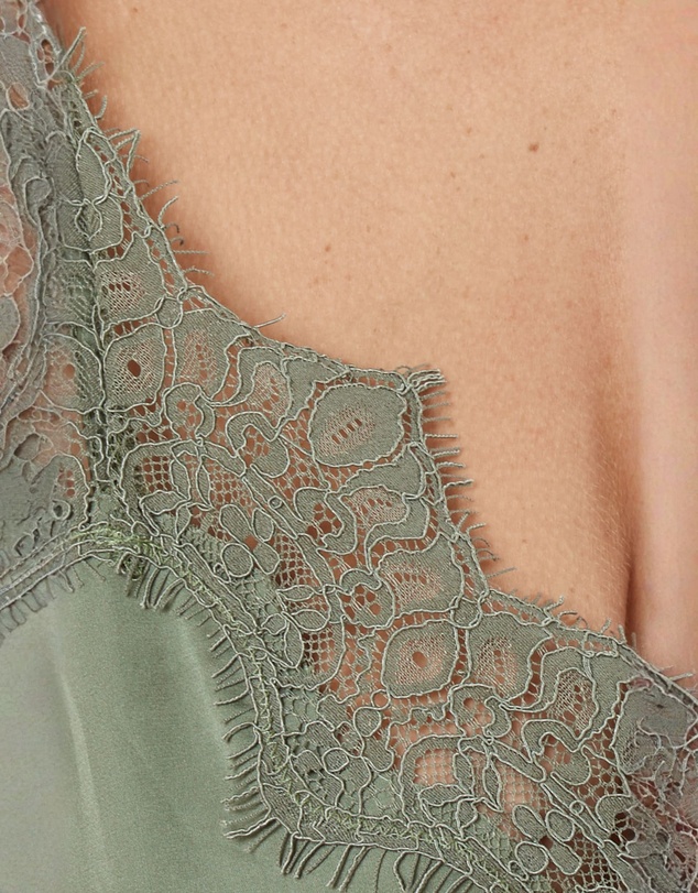 Gingerlilly - Heather Silky Satin Cami and Short Set