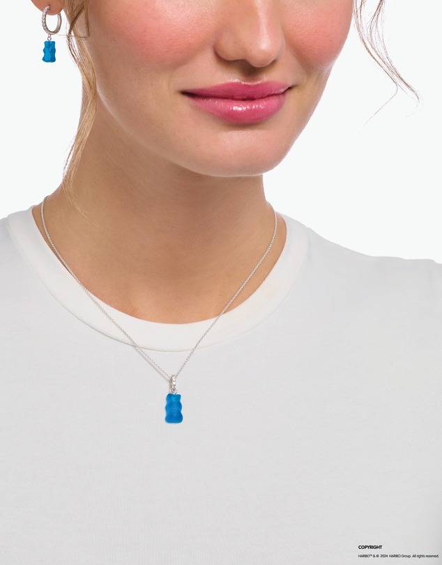 THOMAS SABO - HARIBO Blue Blueberry Bear Necklace