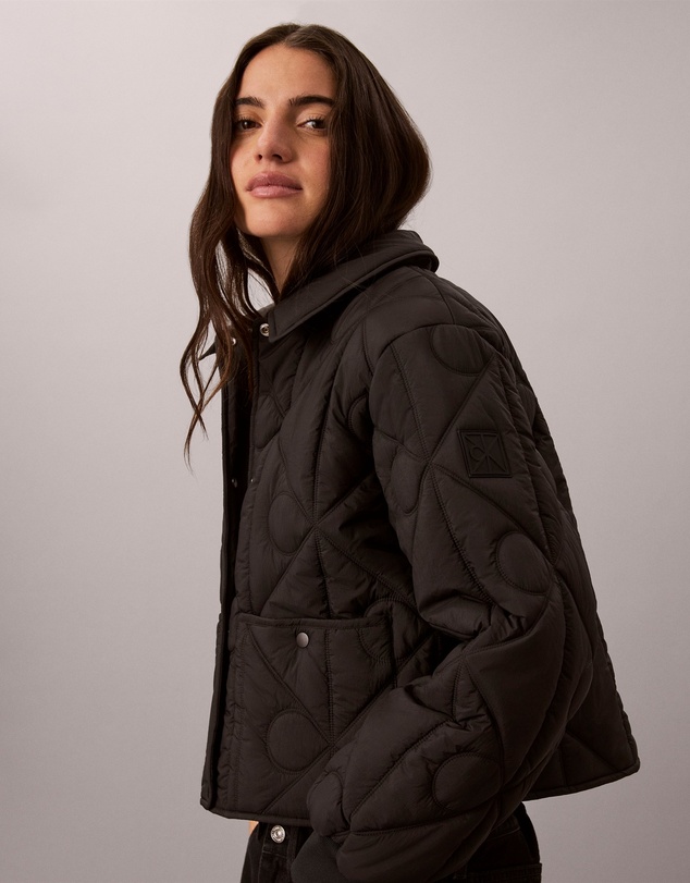 Calvin Klein Jeans - Emblem Logo Nylon Quilted Liner Jacket