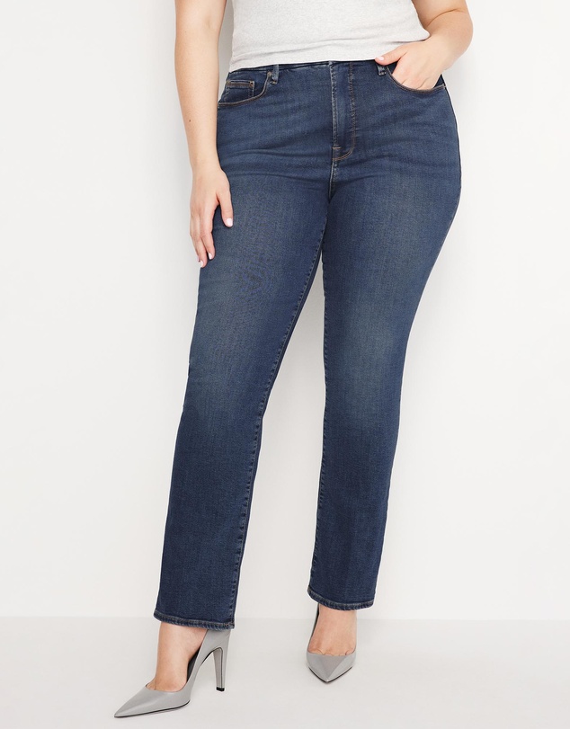 Good American - Good Legs Straight Jeans