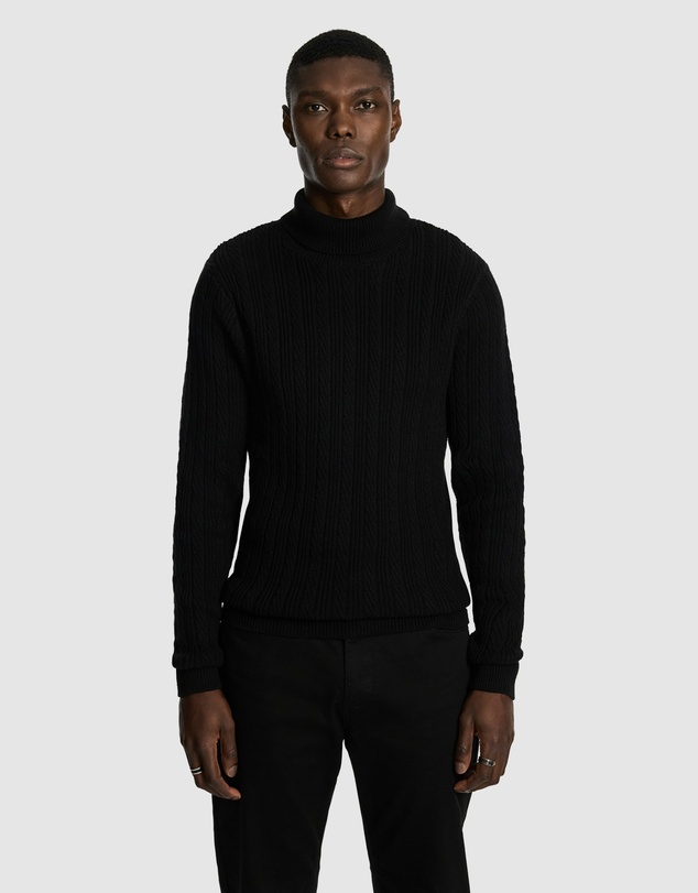 yd. - Jimmy Roll Neck Knit Jumper