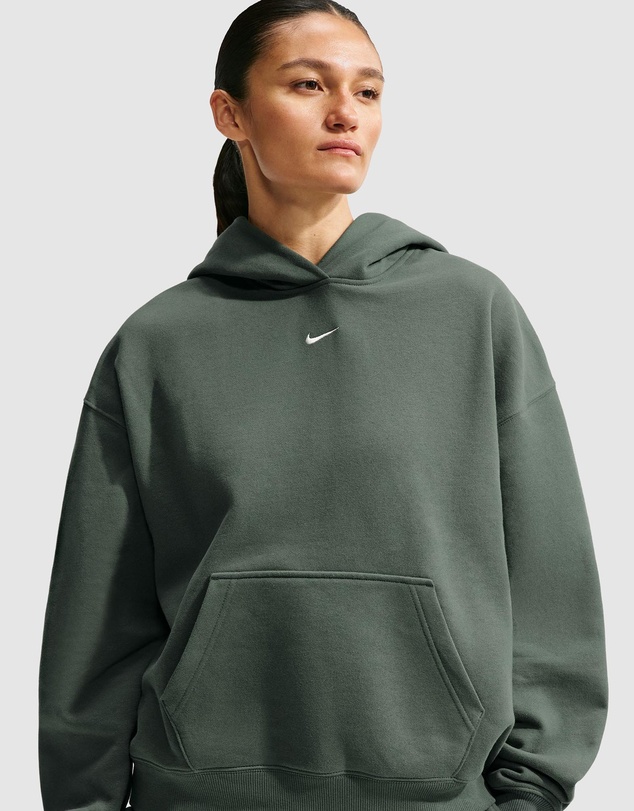 Nike - Studio Fleece Medium Weight Oversized Pullover Hoodie