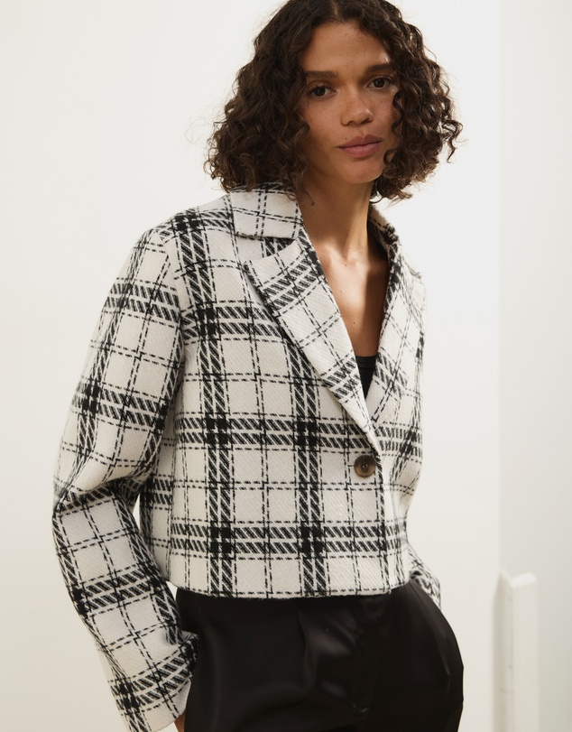 Atmos&Here - Marnie Wool Blend Short Coat